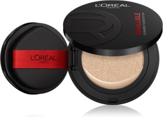 L’Oréal Paris Infaillible Cushion Foundation Långvarig kompakt foundation Skugga W120 11 g