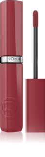 L’Oréal Paris Infaillible Laque Resistance langanhaltender flüssiger Lippenstift spendet Feuchtigkeit und Glanz Farbton 412 Rose Affair 4.3 ml