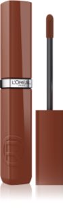 L’Oréal Paris Infaillible Laque Resistance langanhaltender flüssiger Lippenstift spendet Feuchtigkeit und Glanz Farbton 515 Brow Espresso 4.3 ml