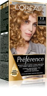 L’Oréal Paris Préférence hair colour shade 7.03 Gold Blonde 1 pc