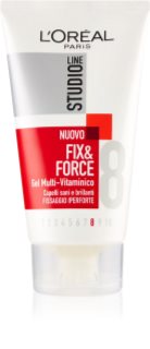 L’Oréal Paris Studio Line Fix & Force gel de cabelo nutritivo com fixação extra forte 150 ml