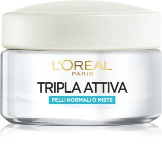 L’Oréal Paris Tripla Attiva crema giorno idratante per pelli normali e miste 50 ml