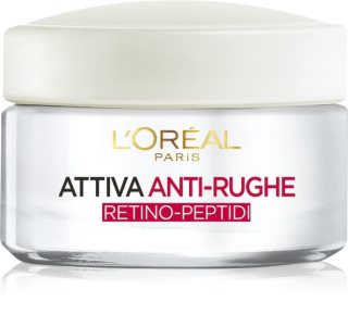 L’Oréal Paris Attiva Anti-Rughe Retino-Peptidi crema giorno contro le rughe 45+ 50 ml
