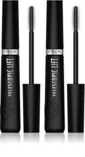 L’Oréal Paris Telescopic Lift mascara per ciglia voluminose e curve 2x9,9 ml