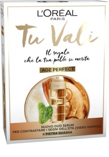 L’Oréal Paris Tu Vali Age Perfect Siero Le Duo confezione regalo per il viso