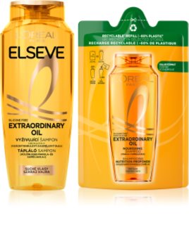 L’Oréal Paris Elseve Extraordinary Oil подхранващ шампоан за суха коса 2 бр.