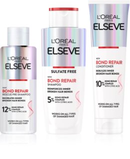 L’Oréal Paris Elseve Bond Repair conditionnement avantageux pour cheveux 3 pcs