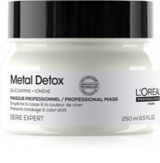 L’Oréal Professionnel Serie Expert Metal Detox maschera di nutrimento profondo per capelli tinti e danneggiati 250 ml