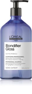L’Oréal Professionnel Serie Expert Blondifier regenerirajući šampon za poljepšanje kose za posvijetljenu, hladno plavu kosu s pramenovima