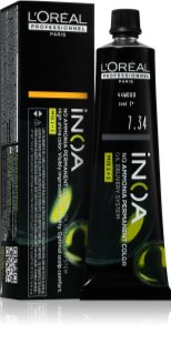 L’Oréal Professionnel Inoa coloration cheveux permanente sans ammoniaque teinte 7.34 60 ml