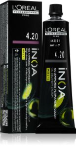 L’Oréal Professionnel Inoa coloration cheveux permanente sans ammoniaque teinte 4.20 60 ml