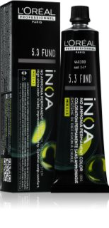 L’Oréal Professionnel Inoa coloration cheveux permanente sans ammoniaque teinte 5.3 FUNDAMENTAL 60 ml