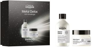 L’Oréal Professionnel Serie Expert Metal Detox darčeková sada pre farbené a poškodené vlasy