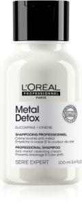 L’Oréal Professionnel Serie Expert Metal Detox shampoing nettoyant en profondeur pour cheveux colorés et abîmés
