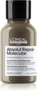 L’Oréal Professionnel Serie Expert Absolut Repair Molecular δυναμωτικό σαμπουάν για ταλειπωρημένα μαλλιά