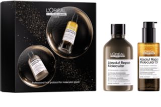 L’Oréal Professionnel Serie Expert Absolut Repair Molecular lote de regalo con efecto nutritivo
