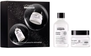 L’Oréal Professionnel Serie Expert Metal Detox подаръчен комплект за боядисана и увредена коса