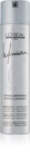 L’Oréal Professionnel Infinium Pure spray de cabelo hipoalergénico com fixação extra forte sem perfume 300 ml