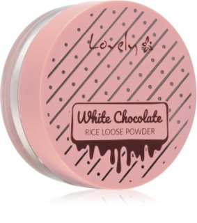 Lovely White Chocolate Rice Powder fixáló porpúder 8 g