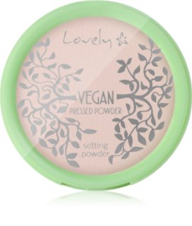 Lovely Vegan Pressed Powder Átlátszó kompakt powder 8 g