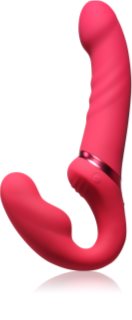 LOVENSE Lapis Strapless Strap-on vibrators ar klitora stimulatoru 23.4 cm