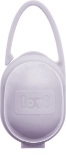 LOVI Dummy Case 0+ m boîte à tétine teinte Pink 1 pcs