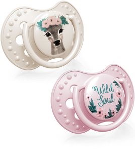 LOVI Wild Soul 6-18m tétine Girl 2 pcs