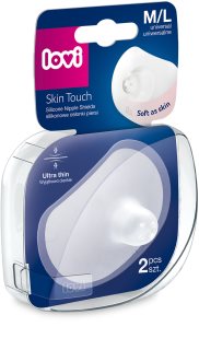 LOVI Silicone Nipple Shields Brustwarzenschutz Größe M/L 2 St.