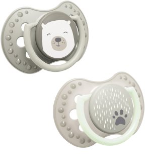 LOVI Buddy Bear chupeta 0-6m 2 un.
