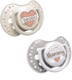 LOVI I Love tétine 0-6 m 2 pcs