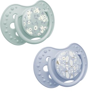 LOVI BLOSSOM 0-6 m tétine Boy 2 pcs