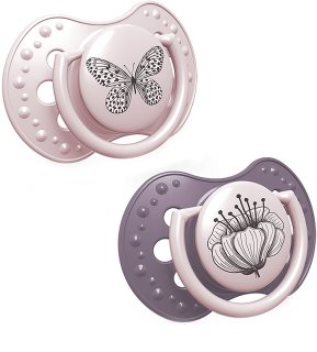 LOVI Botanic 18+ m tétine Girl 2 pcs