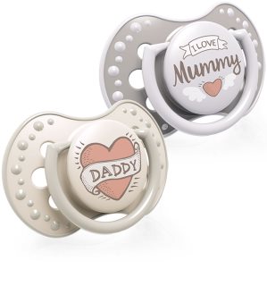 LOVI I Love tétine 3-6m 2 pcs