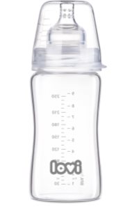 LOVI Glass biberón de vidrio