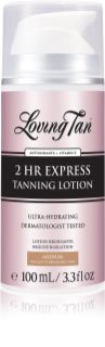 Loving Tan 2 HR Express kosteuttava itseruskettava maito