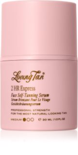 Loving Tan 2 HR Express sérum auto-bronzant visage teinte Medium 30 ml
