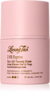 Loving Tan 2 HR Express Selvbruner serum til ansigtet