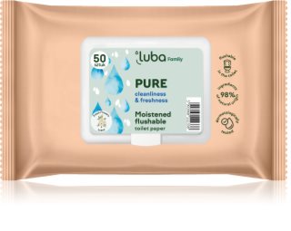 Luba Family Pure papel higiénico húmedo 50 ud
