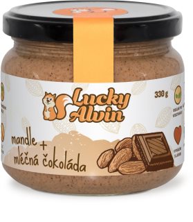 Lucky Alvin Mandle + mléčná čokoláda ořechová pomazánka