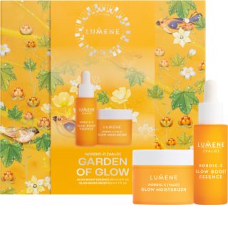 Lumene Nordic-C [VALO] Garden Of Glow Gift Set with a brightening effect