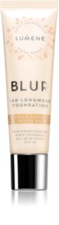 Lumene Blur 16h Longwear tartós alapozó SPF 15 árnyalat 3 Fresh Apricot 30 ml