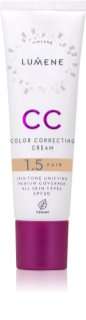 Lumene CC Color Correcting Cream CC крем за уеднаквяване тена на лицето SPF 20