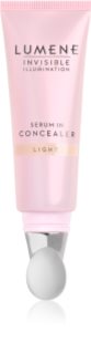 Lumene Invisible Illumination Serum in Concealer очен коректор с хидратиращ ефект