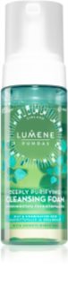 Lumene PUHDAS Deeply Purifying Reinigungsschaum zum Abschminken für fettige und Mischhaut 150 ml