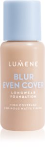 Lumene Blur Even Cover Matētu efektu piešķirošs šķidrs tonālais krēms 16 stundas (tonis) 1.5 30 ml