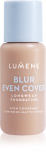Lumene Blur Even Cover Mat flydende foundation 16t Skygge 4 30 ml