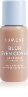Lumene Blur Even Cover Mat flydende foundation 16t Skygge 4.5 30 ml