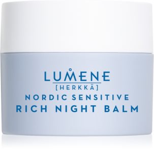 Lumene Nordic Sensitive [HERKKÄ] Rich Night Balm Lindrende natcreme til sensitiv hud 50 ml