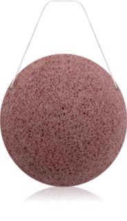 Luvia Cosmetics Konjac Sponge Red Clay burete konjac perfecta pentru curatare 3 buc