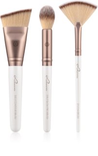 Luvia Cosmetics Highlight & Contour Set Make-up Brush Set with Pouch
